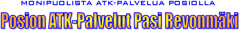 Posion ATK-Palvelut - ATK-apua joka lähtöön